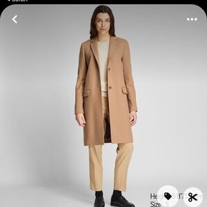 Uniqlo Cashmere Blend Coat